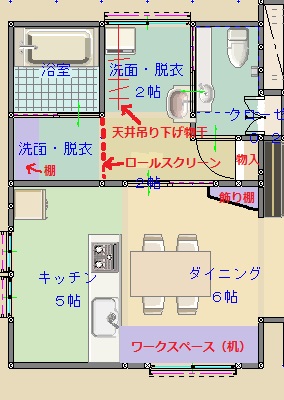 間取り診断 をしてもらう 平屋で子育て